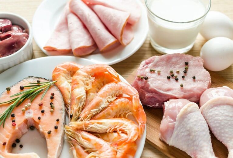 Fleesch an Seafood